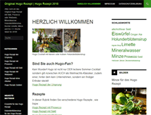 Tablet Screenshot of hugo-rezept.info